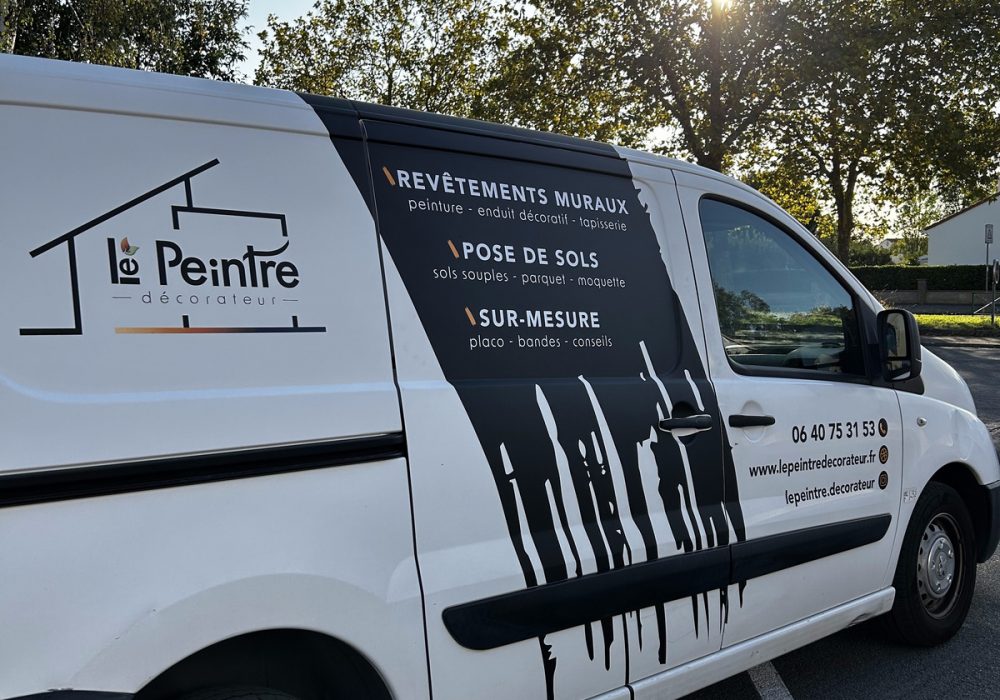 lepeintredecorateur –photo camionnette société